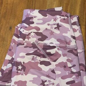 Pink Camouflage Leggings